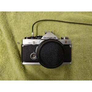 Olympus OM-2 Film Camera with Zuiko Auto-S 50mm f/1.8 Lens UNTESTED